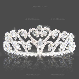 Gorgeous Clear Crystals Wedding Bridal Tiara (042004235)