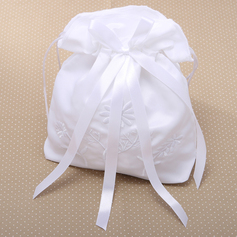 Raso bella con Bowknot e ricamo Wedding Bridal Purse (012026339)
