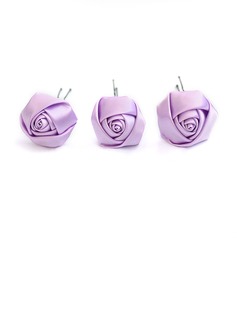 Gorgeous Satin Bridal Pins/Flowers-3pcs(042025041)