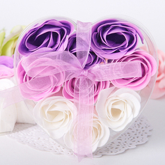9 stykker Rose Såpe Petals I Heart Shaped Box (Sett med 4 bokser) (051017515)