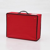 Faux Leather Two Way Zipper Garment Bag (035024134)