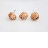 Gorgeous Satin Bridal Pins/Flowers -3Pcs  (042024254)