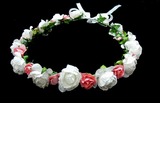 Lovely Paper Wedding Flower Girl Wreath/ Headpiece Flower (042025217)
