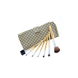 Travel size-Case grain Makeup Brush Set (7Pcs)   (046022856)