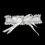 Satin With Bowknot Wedding Garters (041005723)