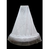 Nylon A-Line 1 Tier Floor-length Slip Style/ Wedding Petticoats   (037024162)