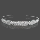 Headpieces (Attractive Clear Crystals Wedding Bridal Tiara (042004729))