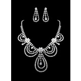 Belle strass Due donne pezzo dei design Wedding Set Jewelry (011011960)