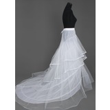 Nylon / Tulle Chapel Train Wedding Petticoats (037004077)