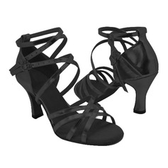 Leatherette Heels Sandals Latin Ballroom Dance Shoes (053009732)