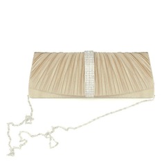 Satin With Rhinestone/ Bowknot Evening Handbags/ Clutches More Colors Available (012016231)