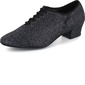 Canvas Heels Latin Modern Ballroom Practice Dance Shoes (053022376)