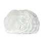White Chiffon Evening Handbag/Clutch (012010430)
