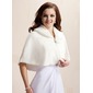 Faux Fur Wedding Wrap (013005747)