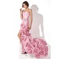 Linjeform Sweetheart Court Brudeslep Taft Ballkjole med Frynse Profilering Applikasjoner (018024293) Linjeform Sweetheart Court Brudeslep Taft Ballkjole med Frynse Profilering Applikasjoner (018024293)