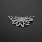 Hair Combs Special Occasion outdoor Rhinestone Silver Headpieces With Clear (042017839) Hair Combs Special Occasion outdoor Rhinestone Silver Headpieces With Clear (042017839)