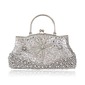 Silk With Sequin/ Imitation Pearl Evening Handbags/ Clutches/ Top Handle Bags More Colors Available (012025210) Silk With Sequin/ Imitation Pearl Evening Handbags/ Clutches/ Top Handle Bags More Colors Available (012025210)