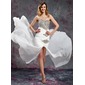 Sheath Sweetheart Court Train Chiffon Prom Dress With Ruffle Beading Sequins (018019139) Sheath Sweetheart Court Train Chiffon Prom Dress With Ruffle Beading Sequins (018019139)