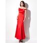 Mermaid Off-the-Shoulder Ankle-Length Satin Evening Dress (017016058) Mermaid Off-the-Shoulder Ankle-Length Satin Evening Dress (017016058)
