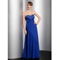 Empire Sweetheart Sweep Train Chiffon Prom Dress With Beading Flower(s) (018021101) Empire Sweetheart Sweep Train Chiffon Prom Dress With Beading Flower(s) (018021101)