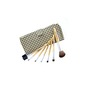 Travel size-Case grain Makeup Brush Set (7Pcs)   (046022856)