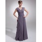 A-Line/Princess V-neck Floor-Length Chiffon Mother of the Bride Dress With Ruffle (008006165) A-Line/Princess V-neck Floor-Length Chiffon Mother of the Bride Dress With Ruffle (008006165)