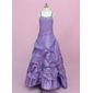 A-Line/Princess Sweetheart Floor-Length Taffeta Flower Girl Dress With Ruffle Beading (010002150) A-Line/Princess Sweetheart Floor-Length Taffeta Flower Girl Dress With Ruffle Beading (010002150)