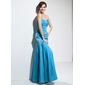 Mermaid Sweetheart Floor-Length Taffeta Prom Dress With Ruffle Beading (018004874)