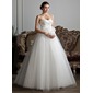 Duchesse-Linie Herzausschnitt Bodenlang Satin Tüll Brautkleid mit Rüschen Perlen verziert Blumen (002013802) Duchesse-Linie Herzausschnitt Bodenlang Satin Tüll Brautkleid mit Rüschen Perlen verziert Blumen (002013802)