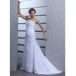 A-Line/Princess Strapless Court Train Taffeta Wedding Dress With Ruffle Beadwork (002000439) A-Line/Princess Strapless Court Train Taffeta Wedding Dress With Ruffle Beadwork (002000439)