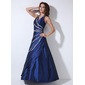 A-Line/Princess Halter Floor-Length Taffeta Quinceanera Dress With Beading Sequins (021020643) A-Line/Princess Halter Floor-Length Taffeta Quinceanera Dress With Beading Sequins (021020643)