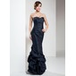 Empire Sweetheart Floor-Length Taffeta Prom Dress With Ruffle Beading Sequins (018004833)