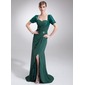 Sheath Sweetheart Asymmetrical Chiffon Lace Mother of the Bride Dress With Ruffle Beading (008005679) Sheath Sweetheart Asymmetrical Chiffon Lace Mother of the Bride Dress With Ruffle Beading (008005679)