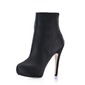 Silk Stiletto Heel Closed Toe Platform Ankle Boots (088017142) Silk Stiletto Heel Closed Toe Platform Ankle Boots (088017142)