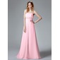Empire Sweetheart Sweep Train Chiffon Evening Dress With Ruffle Beading (017013092) Empire Sweetheart Sweep Train Chiffon Evening Dress With Ruffle Beading (017013092)