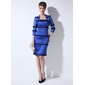 Sheath Strapless Knee-Length Taffeta Organza Mother of the Bride Dress With Embroidered (008006506) Sheath Strapless Knee-Length Taffeta Organza Mother of the Bride Dress With Embroidered (008006506)