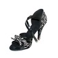 Leatherette Suede Heels Sandals Latin Dance Shoes With Bowknot (053024875) Leatherette Suede Heels Sandals Latin Dance Shoes With Bowknot (053024875)