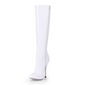 Patent Leather Stiletto Heel Closed Toe Pumps Knee High Boots (088020543) Patent Leather Stiletto Heel Closed Toe Pumps Knee High Boots (088020543)