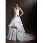 Ball-Gown Sweetheart Court Train Satin Wedding Dress With Ruffle (002000660) Ball-Gown Sweetheart Court Train Satin Wedding Dress With Ruffle (002000660)