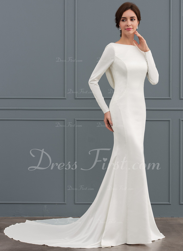 trumpet mermaid scoop neck dress