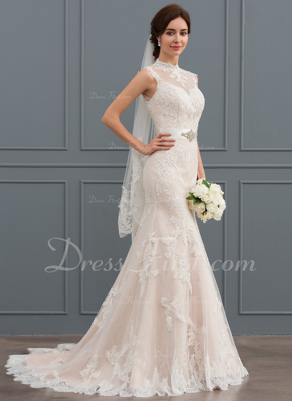 Trumpet Lace Wedding Dress