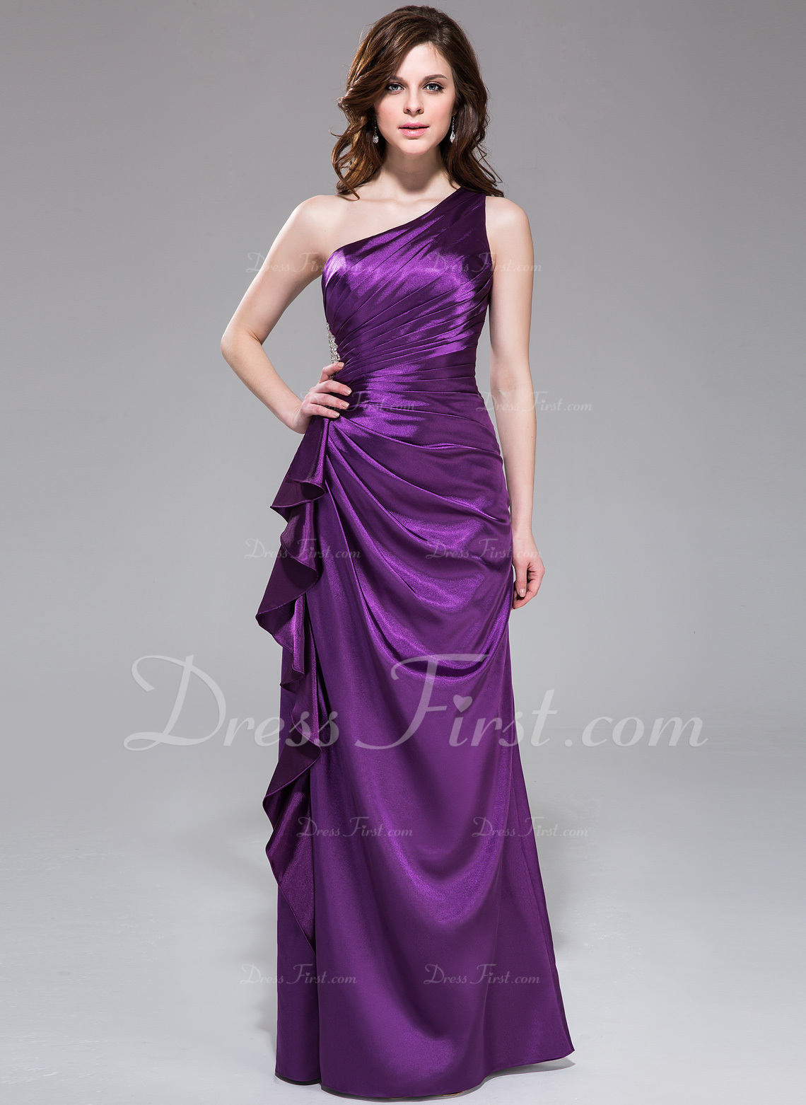 charmeuse bridesmaid dress