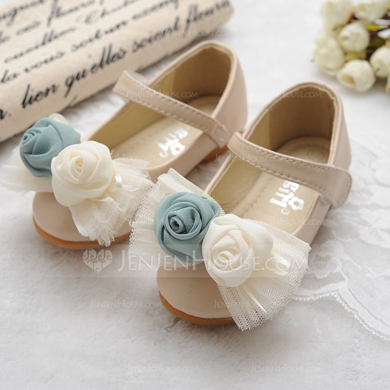 satin flower girl shoes