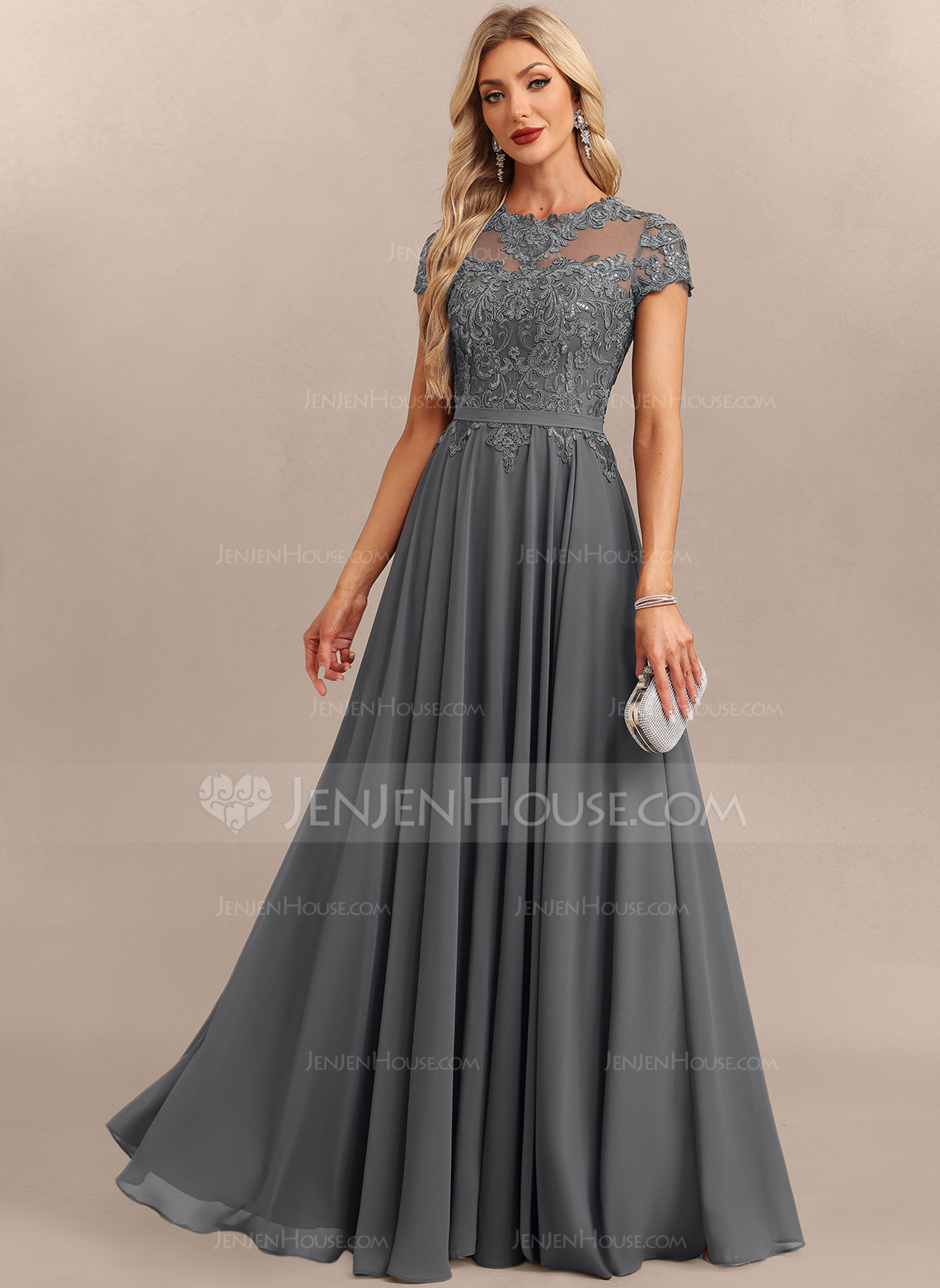 Jurk maximum van de chiffon