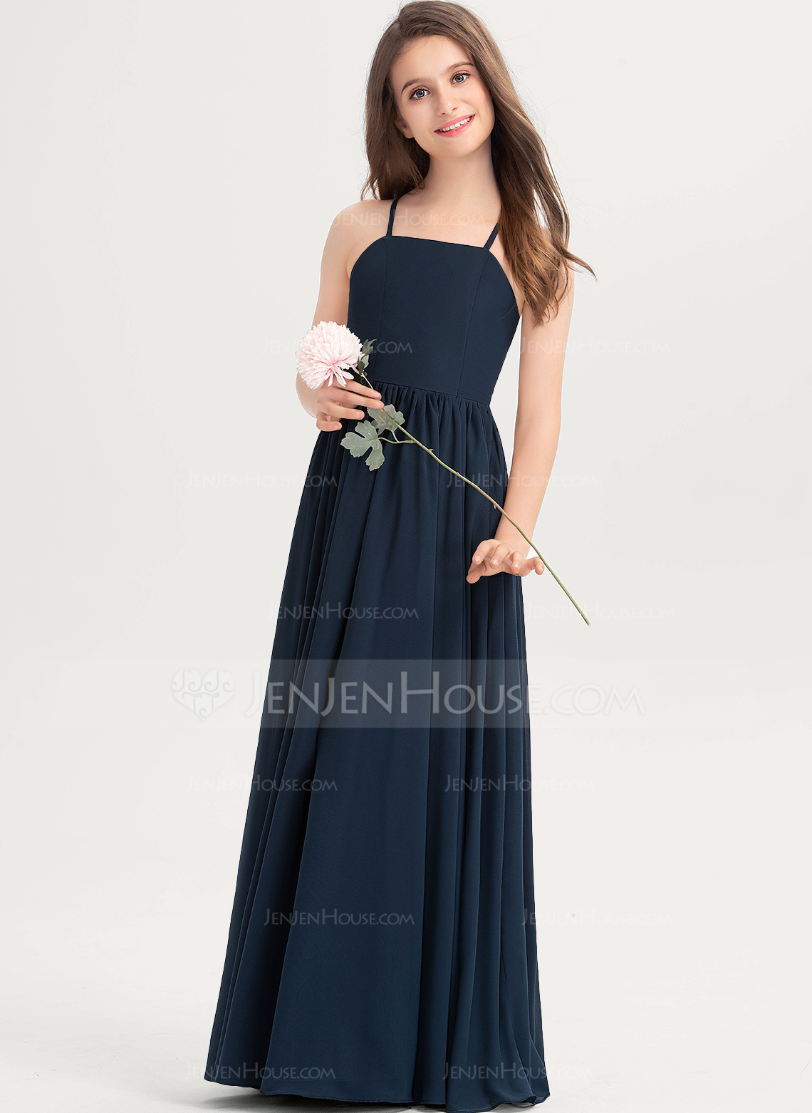 A-линии Лук Шифон Платье