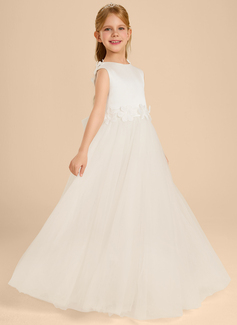 A-line Bow Tulle Dress