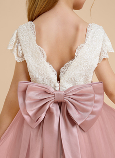 A-linja keula tylli mekko