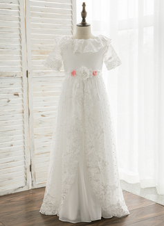 peter pan collar flower girl dress
