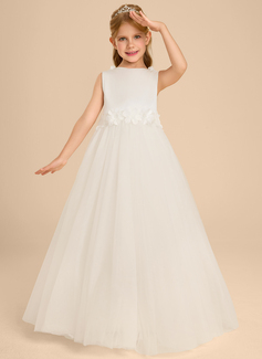 A-line Bow Tulle Dress
