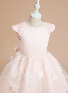 Ball-Gown/Princess Bow Tulle Dress